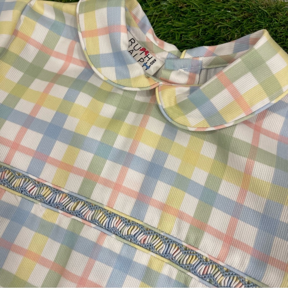 NWT Ruth and Ralph Samuel Plaid Short Set - Picture 7 of 10
